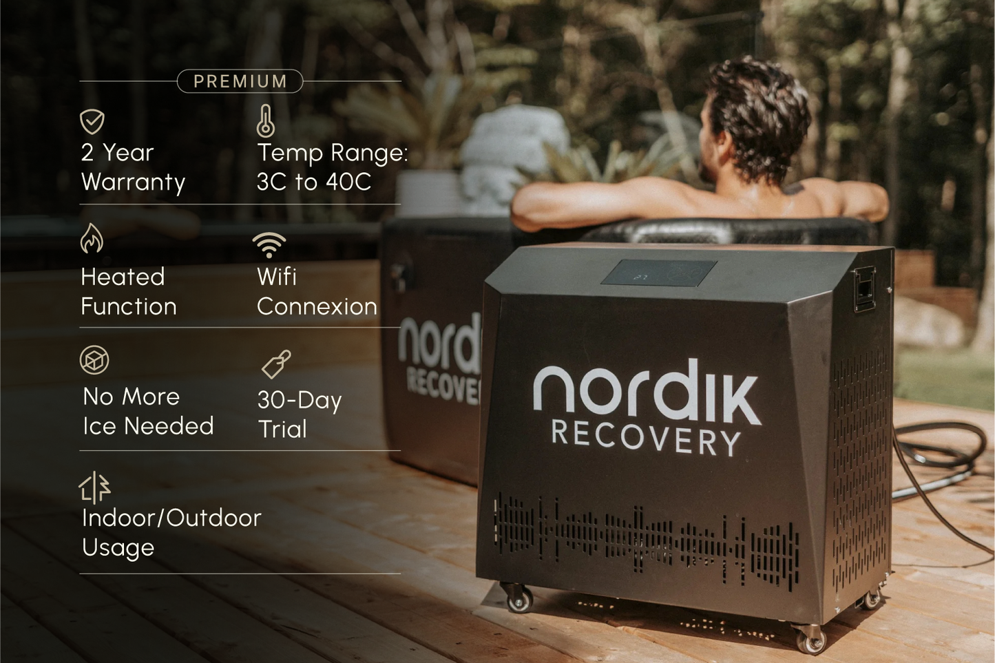 Refroidisseur Nordik Recovery Premium 1 HP 2.0