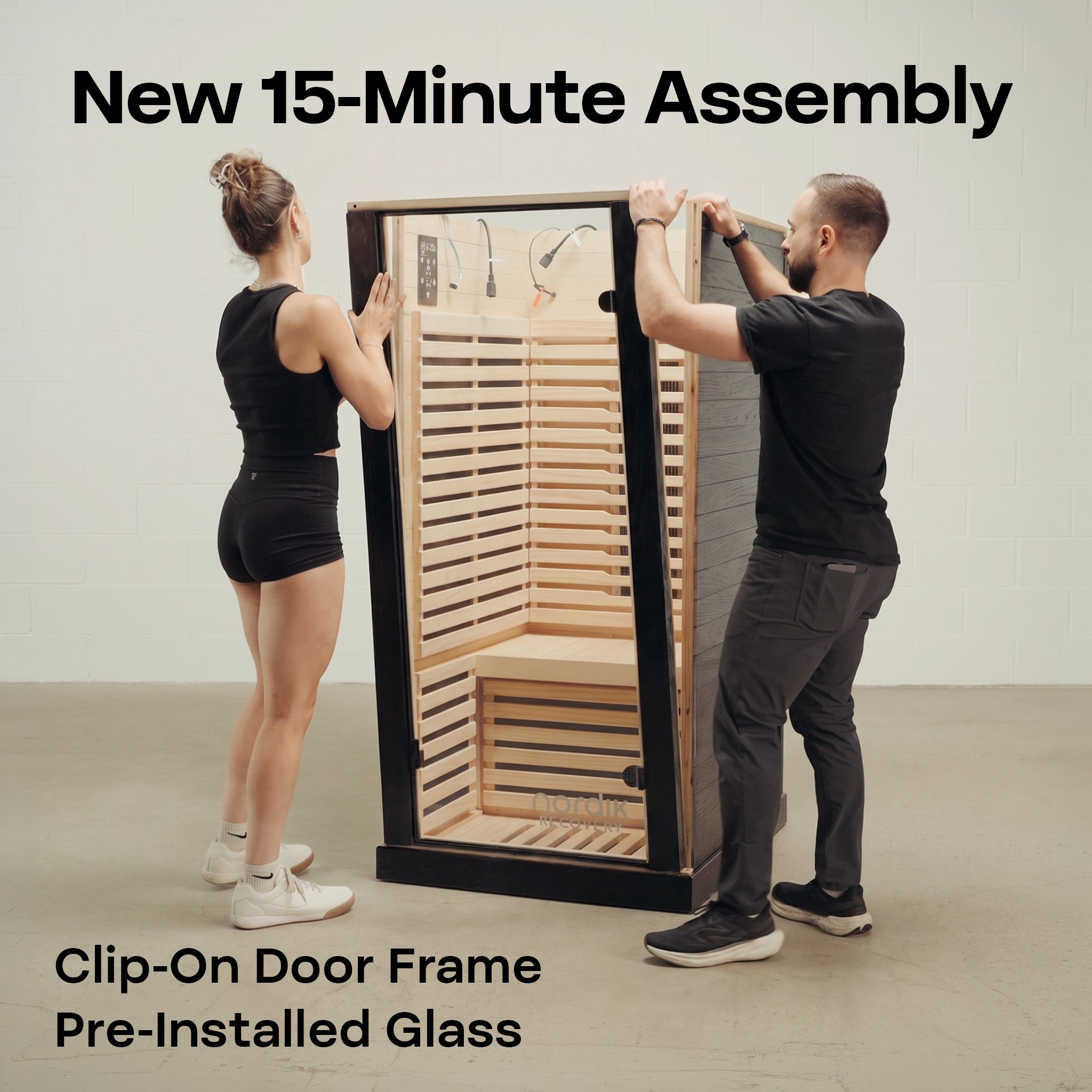 Nordik Recovery 1-Person Infrared Sauna 2.0