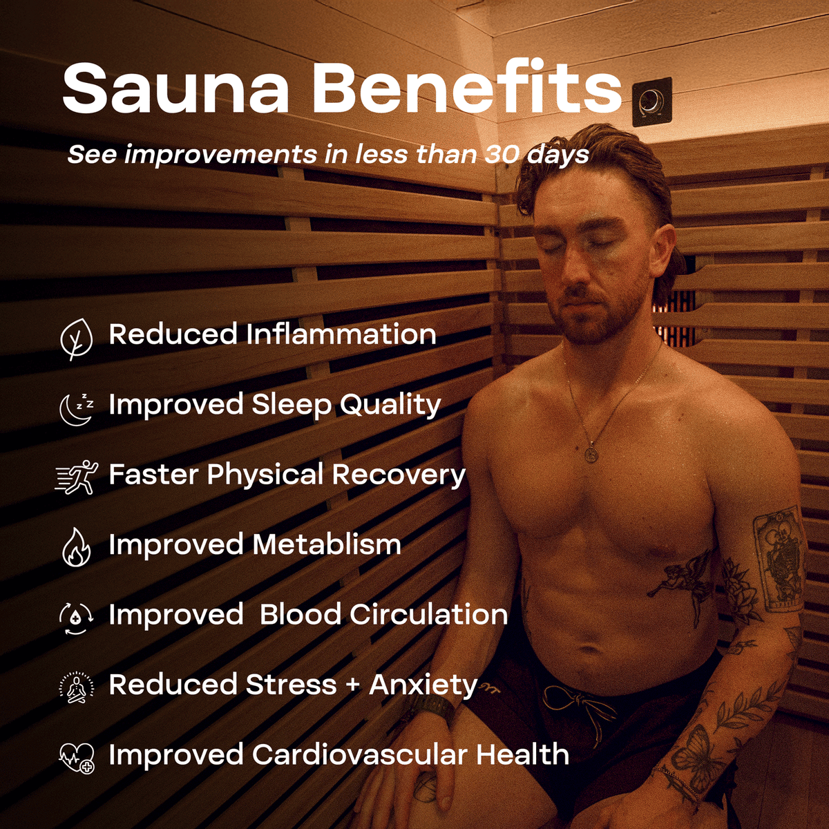 Sauna infrarouge 2 places Nordik Recovery 2.0