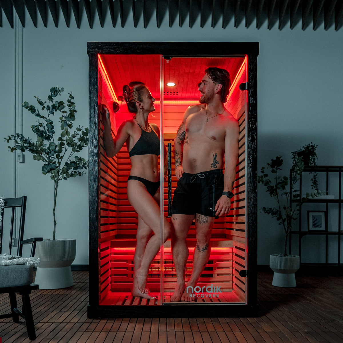 Introducing the Nordik Recovery 2-Person Full-Spectrum Sauna