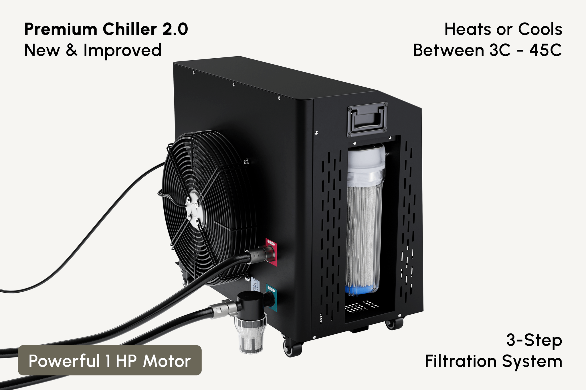 Nordik Premium 1 HP Chiller 2.0