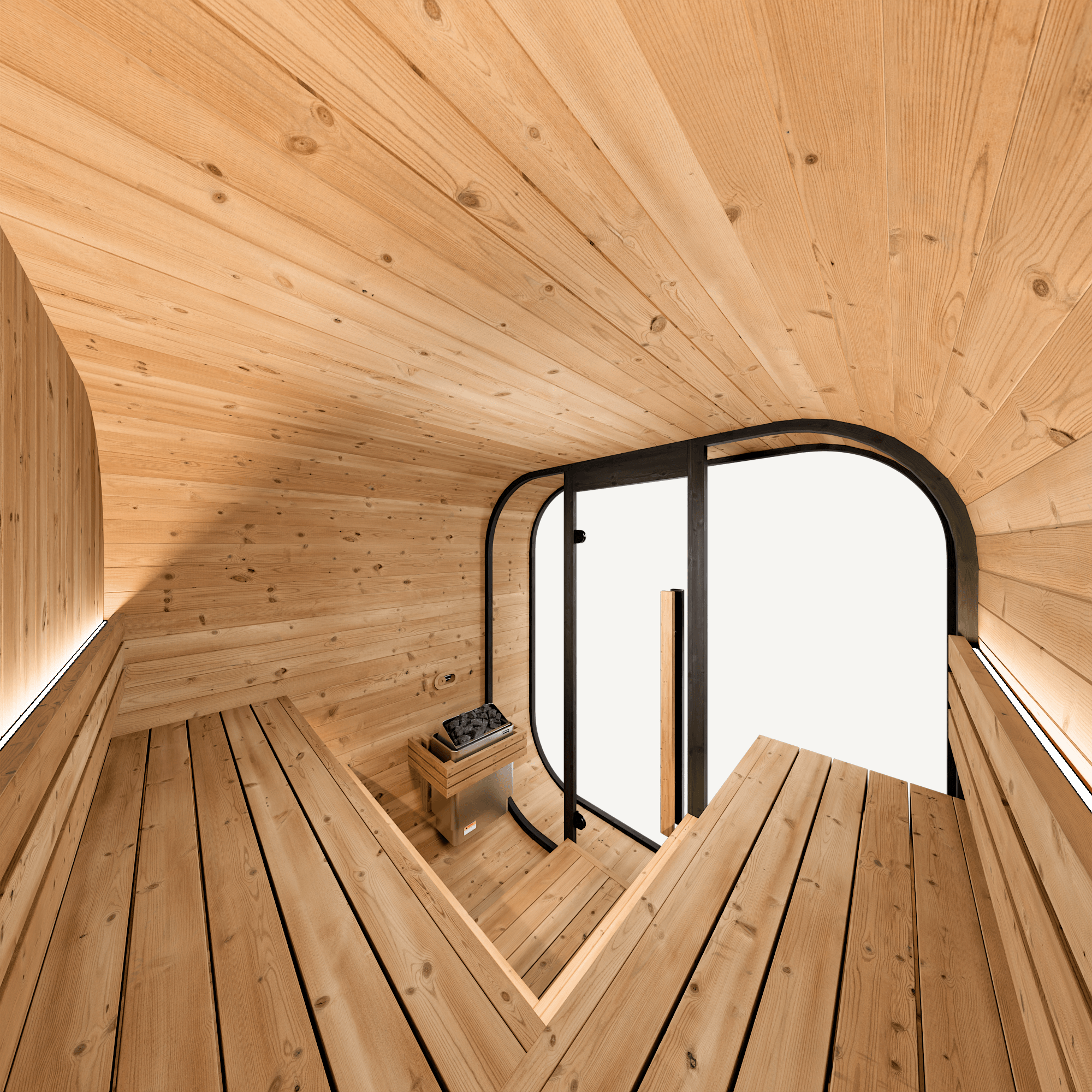 Sanctuary 4-6 Person Outdoor Sauna