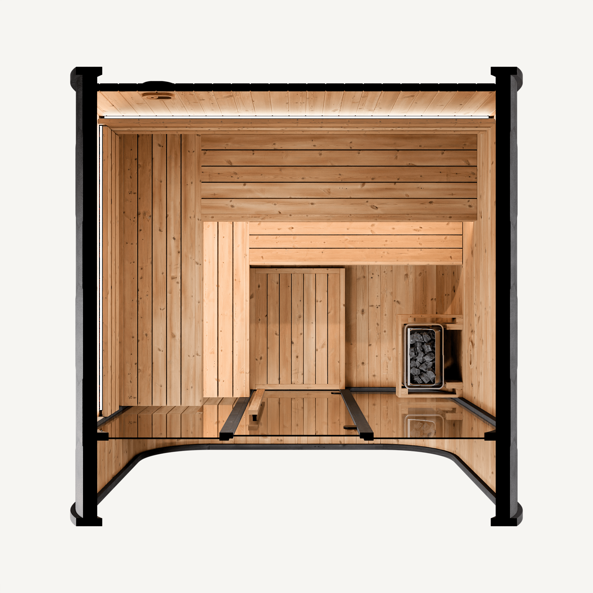 Sanctuary 4-6 Person Outdoor Sauna