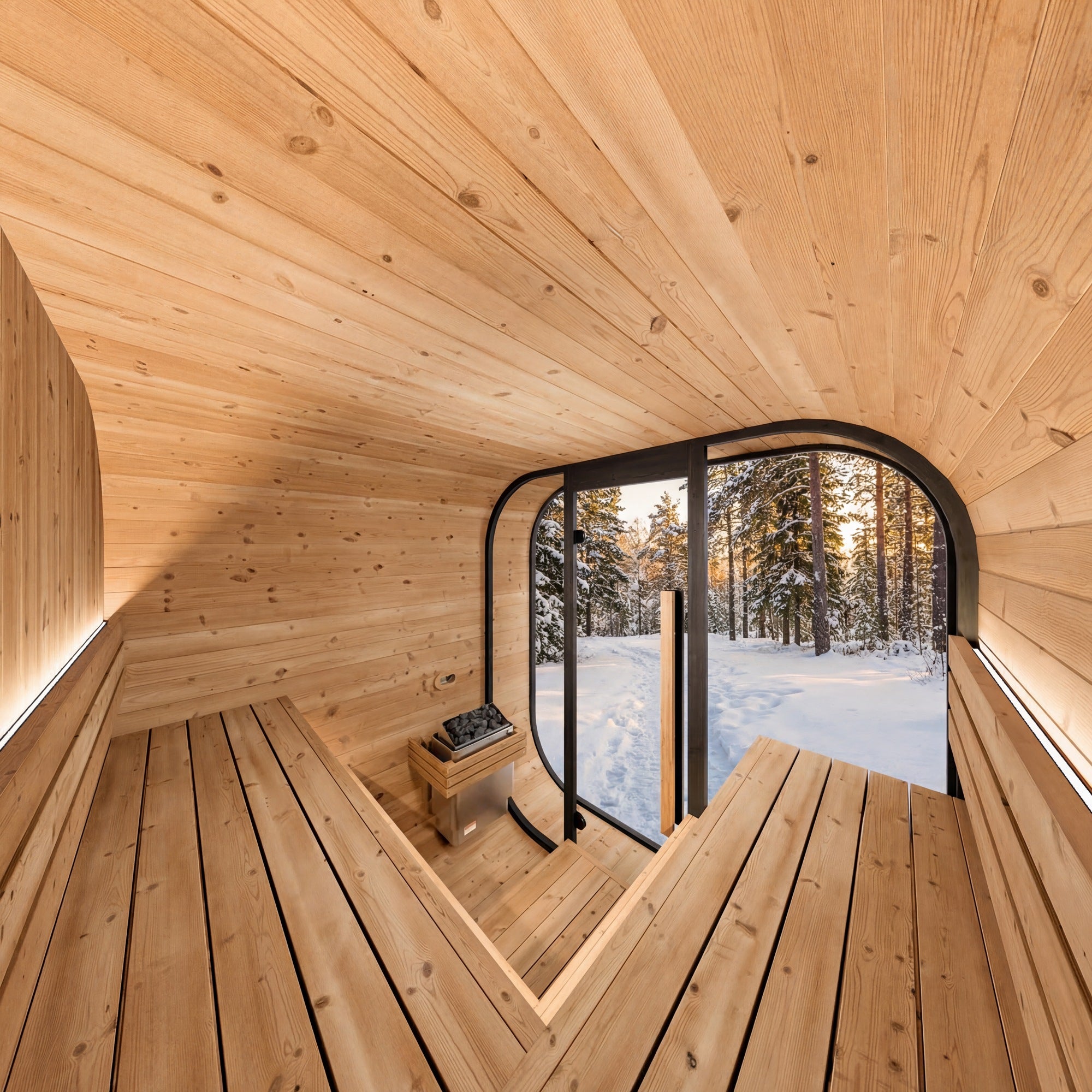 Sauna extérieur Sanctuary 4 à 6 places