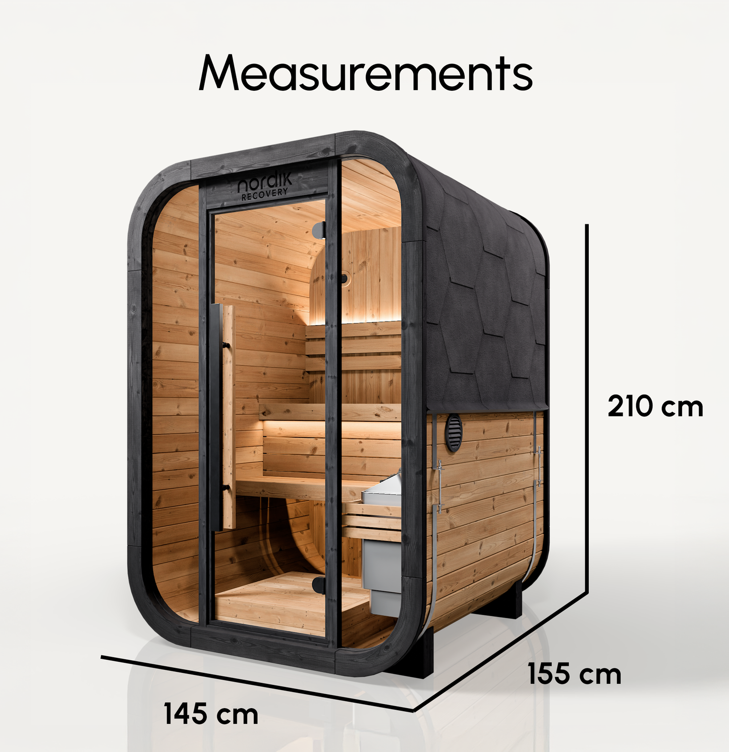 Sauna extérieur Sanctuary 2 à 3 places