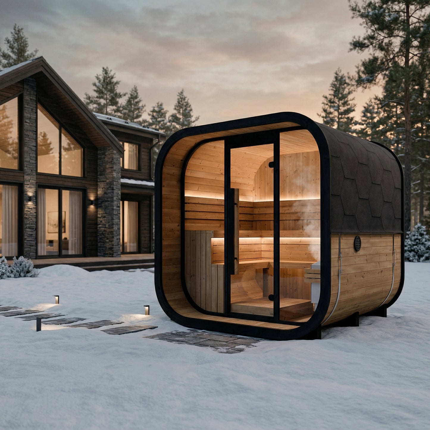 Sauna extérieur Sanctuary 4 à 6 places