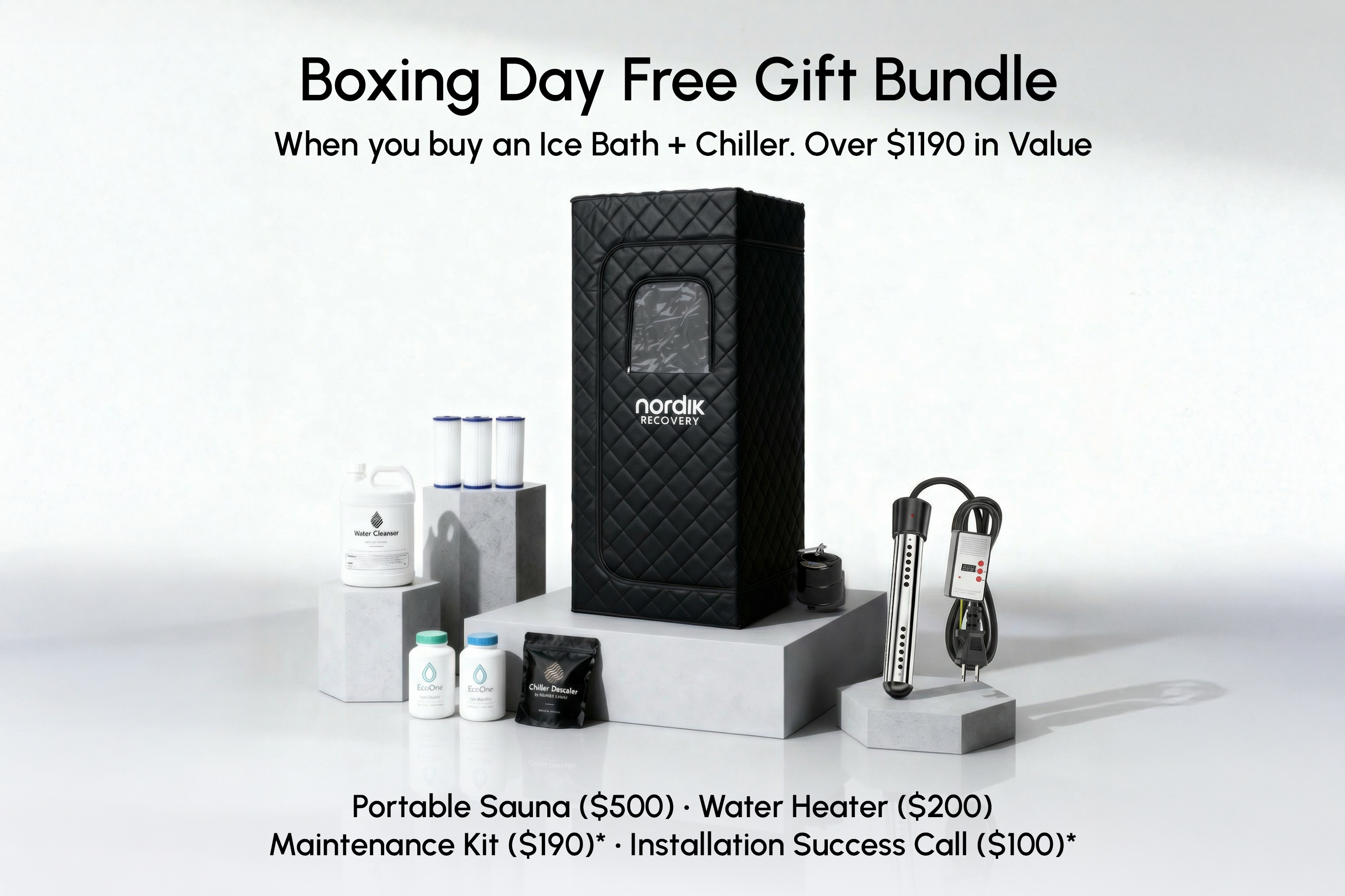 Bain de glace Nordik Recovery