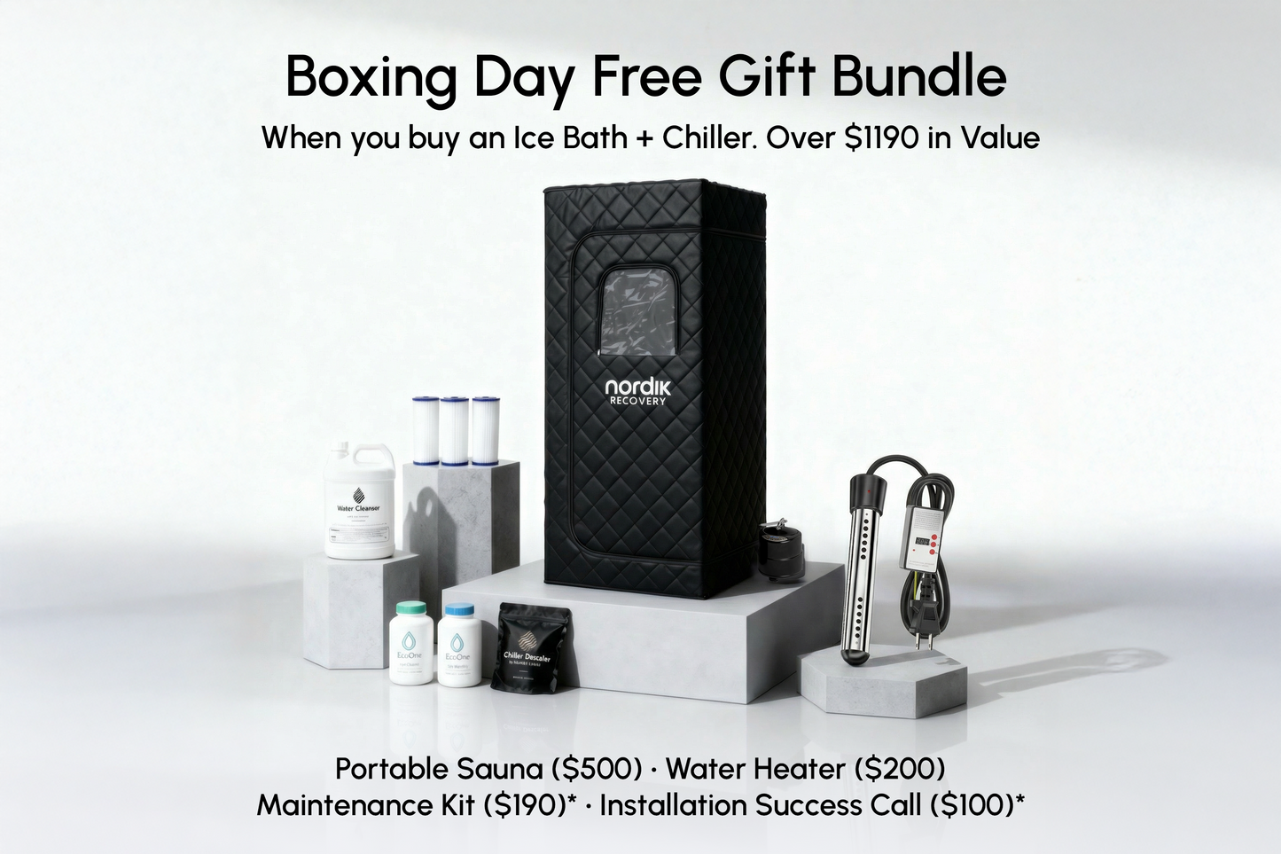 Bain de glace Nordik Recovery