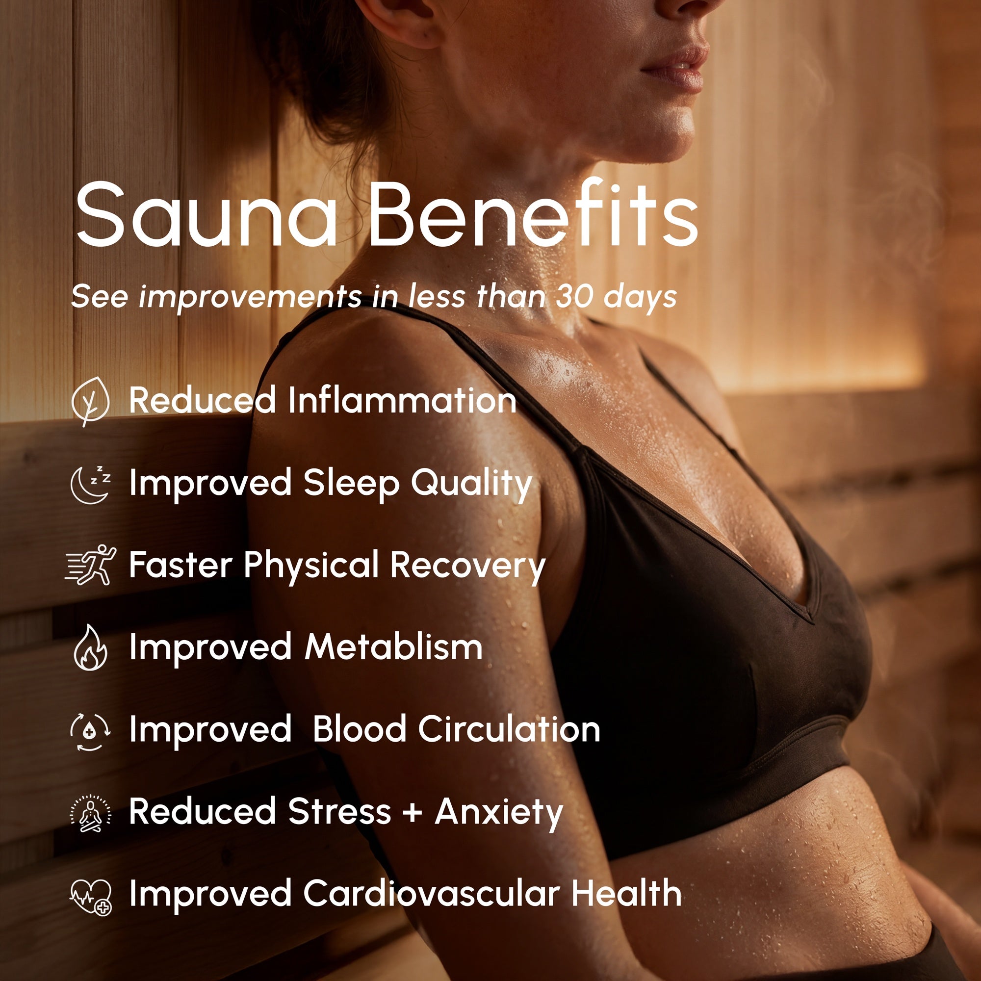 Sauna extérieur Sanctuary 4 à 6 places
