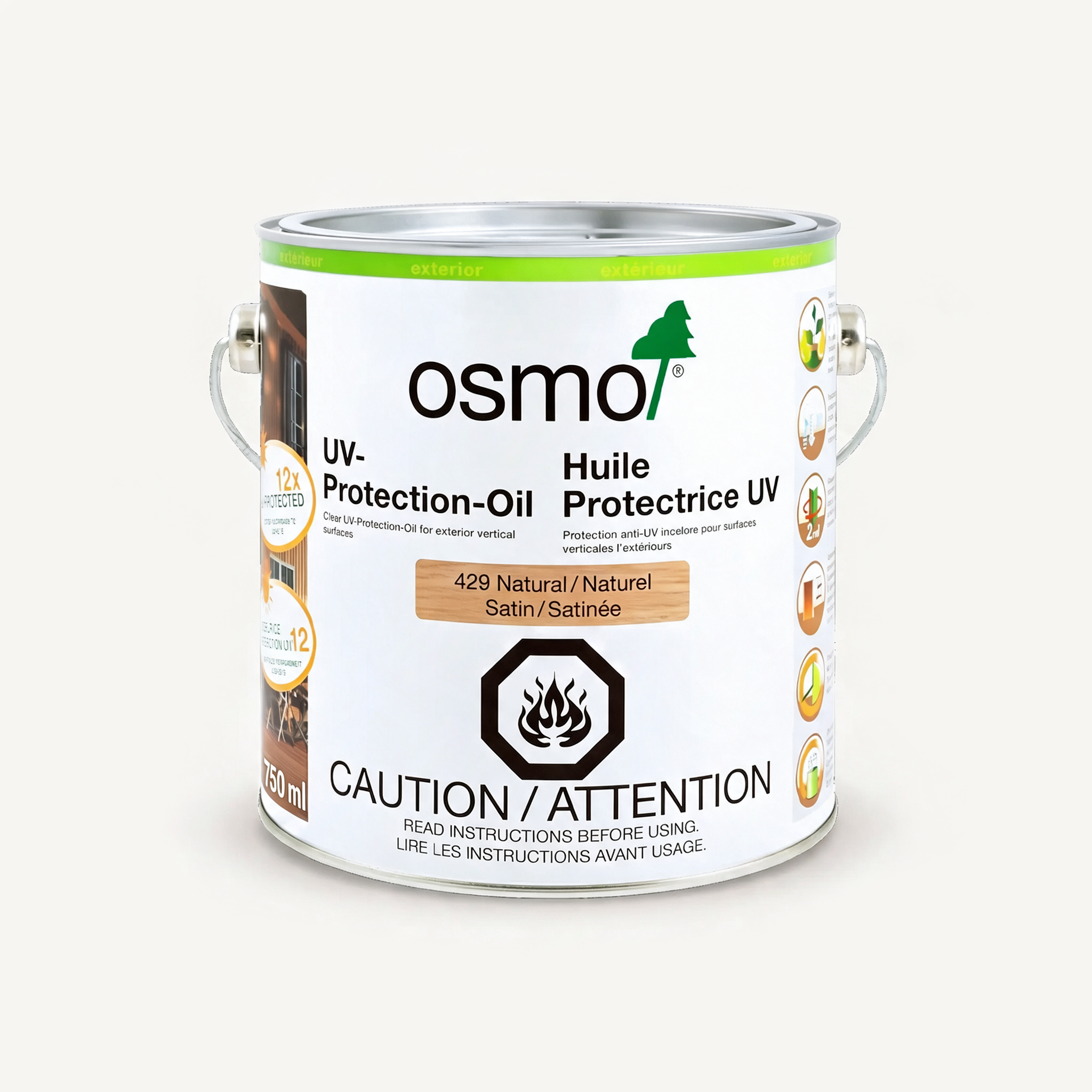 UV Protection Oil for 2-Person Sanctuary Sauna [750 ml]