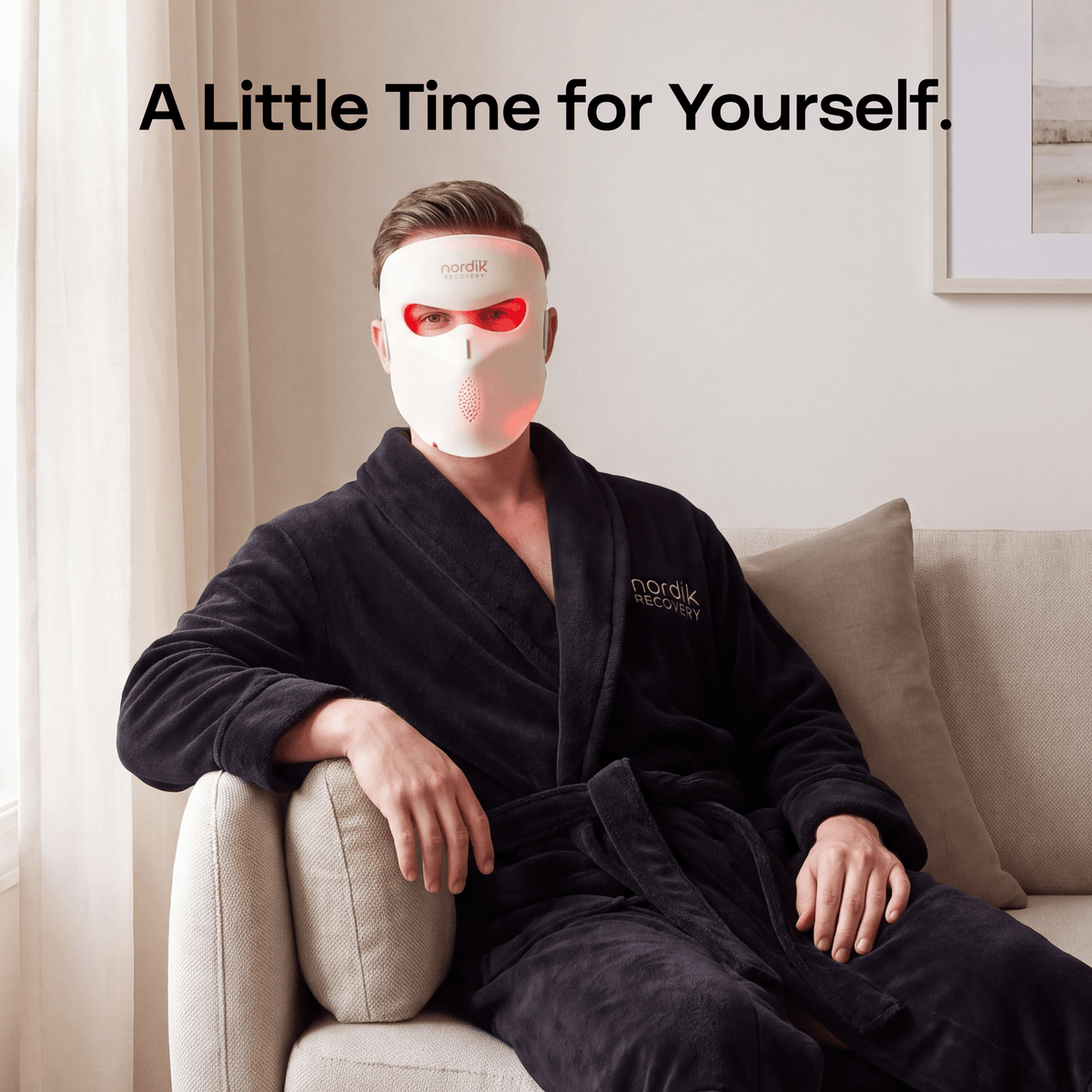 Masque à lumière rouge DEL Nordik Recovery