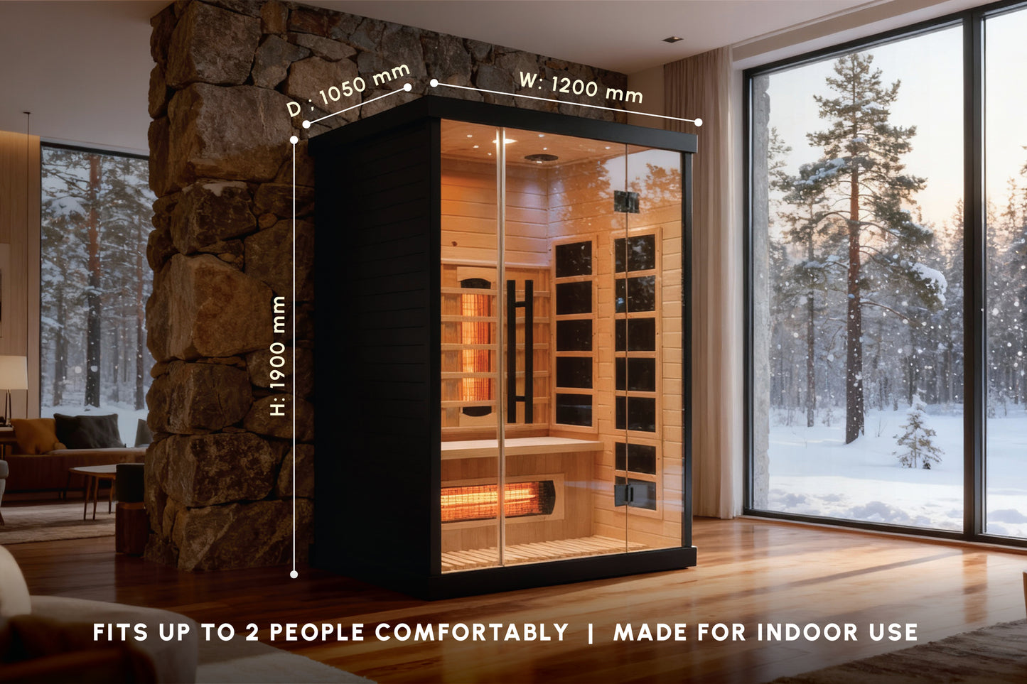 Nordik Recovery 2-Person Infrared Sauna